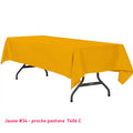 Nappe Rectangulaire 100% Polyester - Mes Jolies Tables