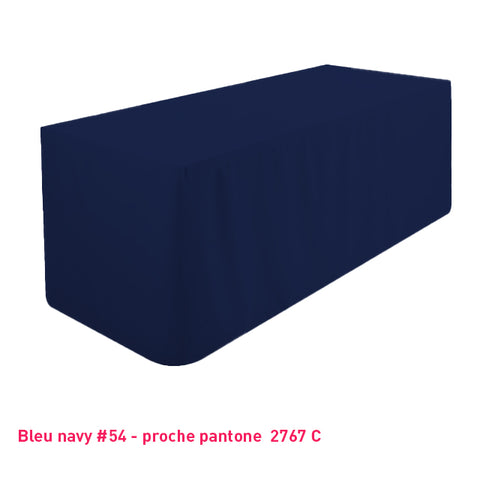 Nappe Tombante Simple pour Table Rectangulaire - Mes Jolies Tables