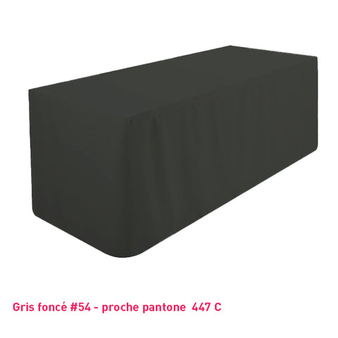 Nappe Tombante Simple pour Table Rectangulaire