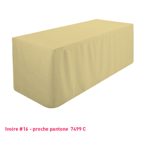 Nappe Tombante Simple pour Table Rectangulaire - Mes Jolies Tables