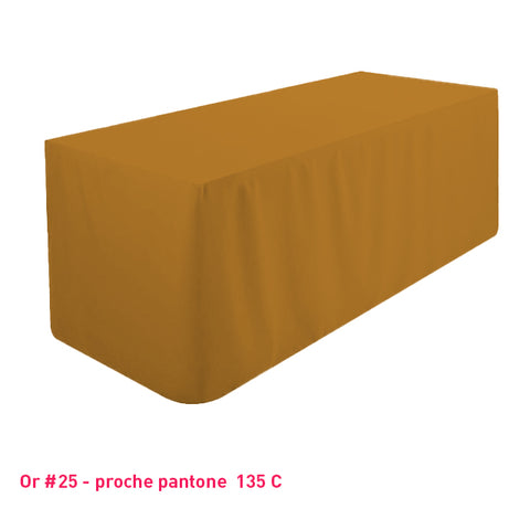 Nappe Tombante Simple pour Table Rectangulaire - Mes Jolies Tables