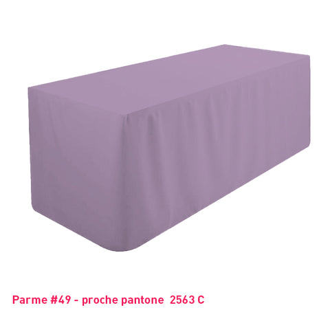 Nappe Tombante Simple pour Table Rectangulaire - Mes Jolies Tables