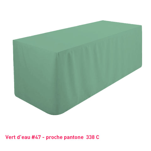Nappe Tombante Simple pour Table Rectangulaire - Mes Jolies Tables