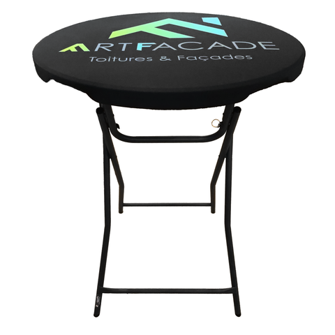 Housse de Plateau mange debout personnalisable